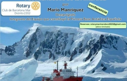 Invitación a la conferencia “Peculiaridades de la Antártida” por Mario Manriquez